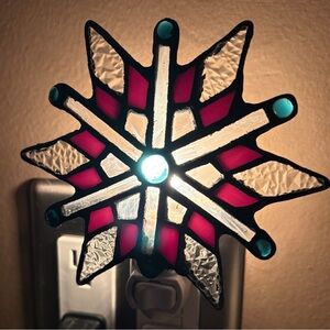 Night light STAINED GLASS